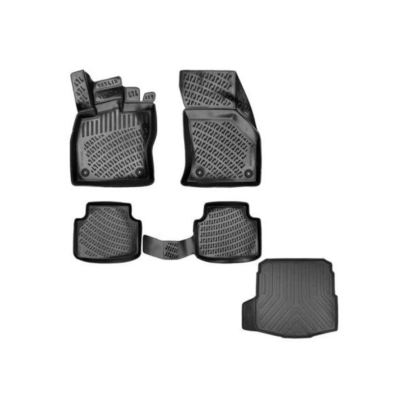 Floor Mats and Cargo Liner for Volkswagen Passat B8.5 Sedan 2019 or Newer 3D