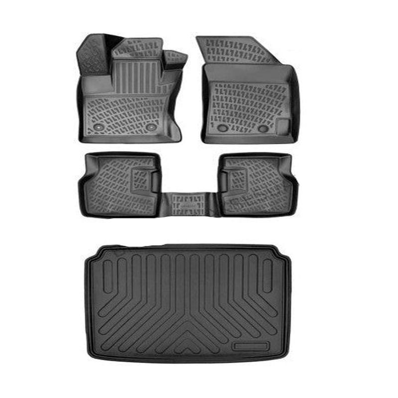 Floor Mats and Cargo Liner for Volkswagen Taigo 2020 or Newer 3D