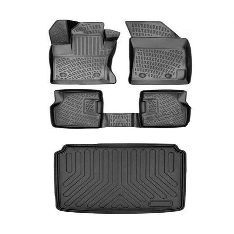 Floor Mats and Cargo Liner for Volkswagen Touareg 2002-2006 3D