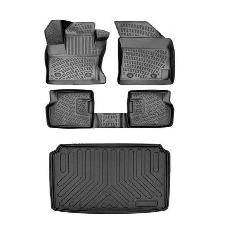 Floor Mats and Cargo Liner for Volkswagen Touareg 2007-2010 3D
