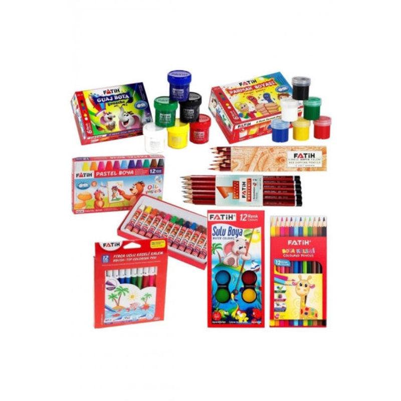 Fatih School Student Stationery Paint Set Ofisinn-024 Ks
