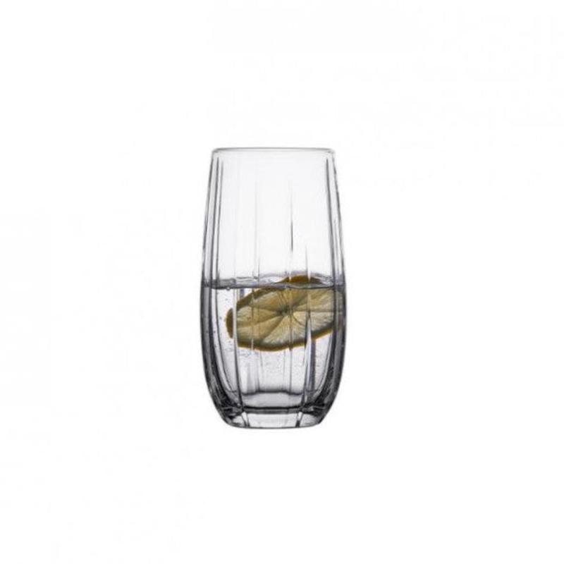 Paabahe 420415 Linka 6 Pieces Water Soft Drink Glass 500 cc
