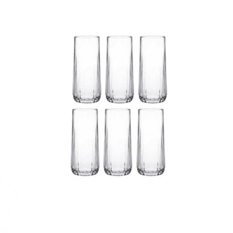 Paabahe 420695 Nova 6-Piece Soft Drink Water Glass 360 Cc