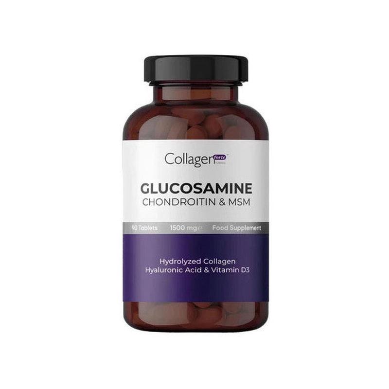 Collagen Forte Platinum Glucosamine Chondroitin Msm 90 Tablet