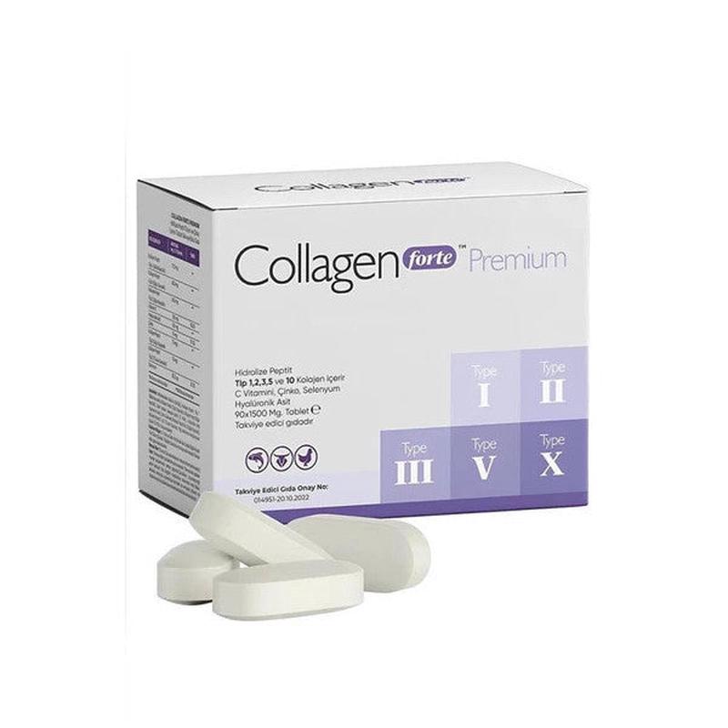 Collagen Forte Premium Biotin & Multivitamin 1500 Mg 90 Tablet