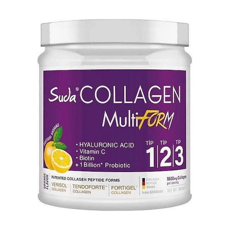 Suda Collagen Multiform Orange Flavor 360 Gr