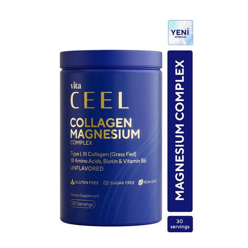 Vita Ceel Magnesium Complex Type I, I Collagen 30 Servings