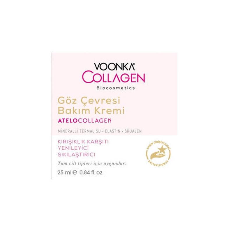 Voonka Biocosmetics Atelocollagen Eye Contour Care Cream 25 Ml
