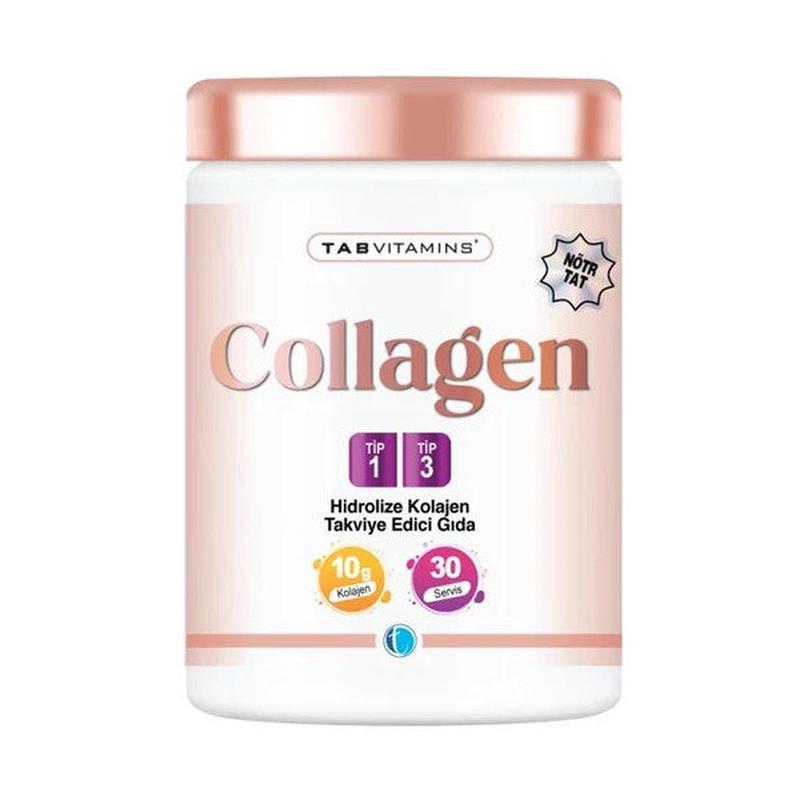 Tab Vitamins Hydrolyzed Collagen Type I-Type I Food Supplement 30 Servings