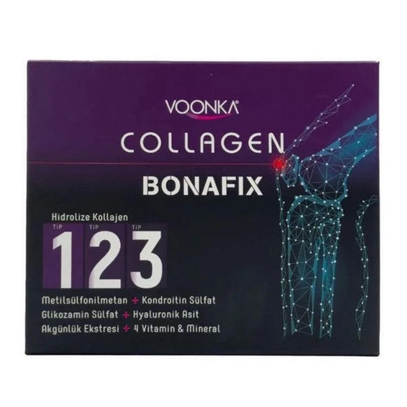 Voonka Collagen Bonafix Type I, I, I Food Supplement 30 Sachets