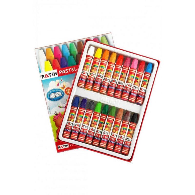 Fatih Pastel Boya Cardboard Box 18 Color 50330