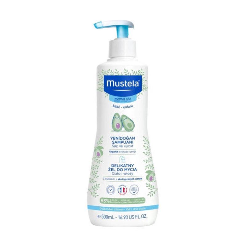 Mustela Gentle Cleansing Gel Newborn Shampoo 500 Ml