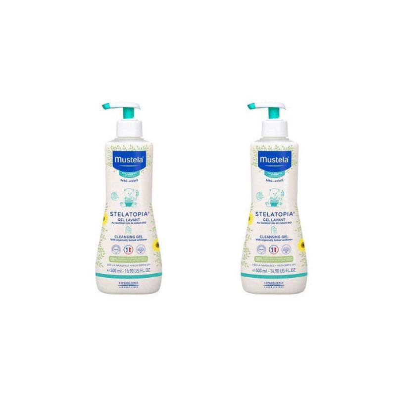 Mustela Stelatopia Cleansing Gel 500 Ml 2 Lice