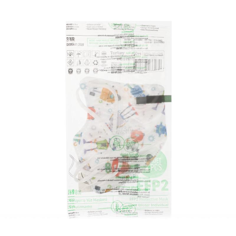Respirator FFP2 For Boys (BFE 98%) 1 pc