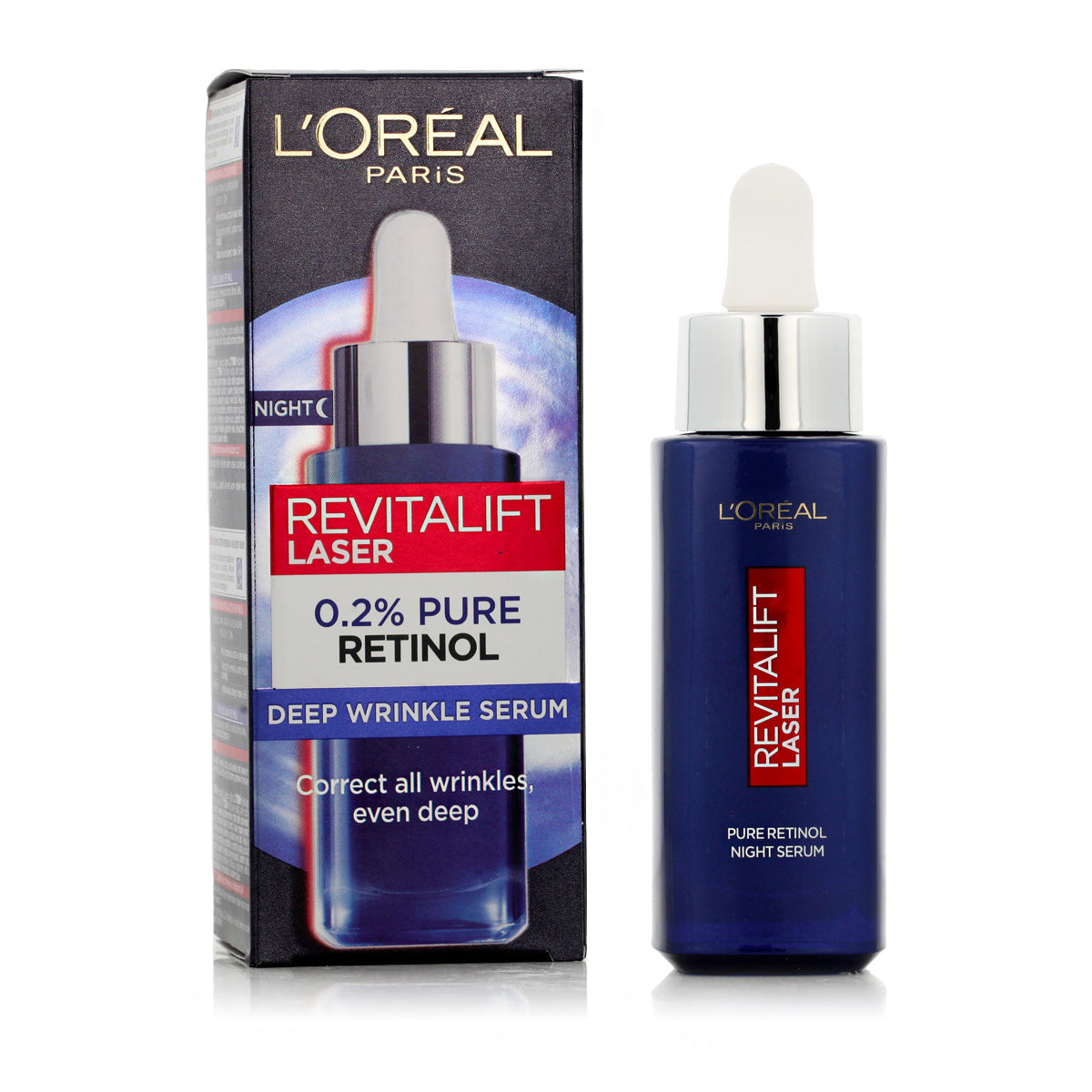 L'Oral Paris Revitalift Laser 0,2% Pure Retinol Deep Wrinkle Serum 30 ml