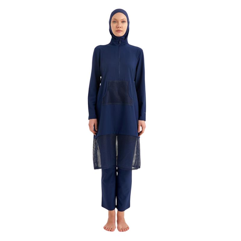 Marina Navy Modest Swimwear Burkini M2508-2