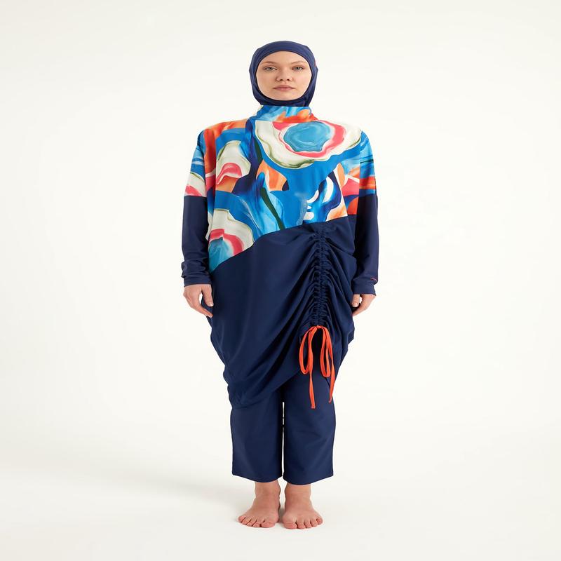 Full Coverage Modest Burkini Islamic Swimwear Set For Women M2515