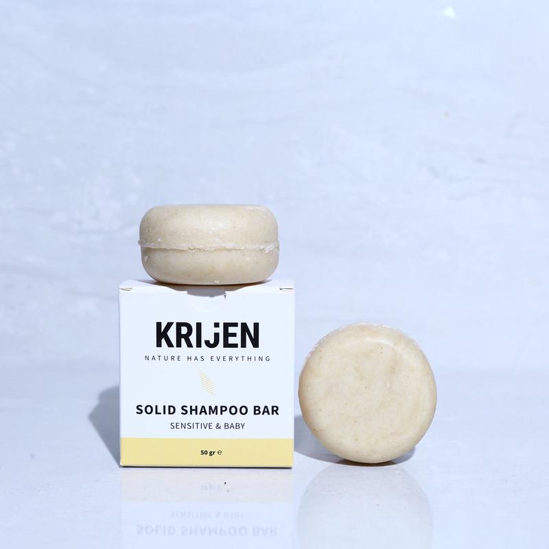 Sensitive Skin & Baby Solid Shampoo 50 Gr - Trial Size