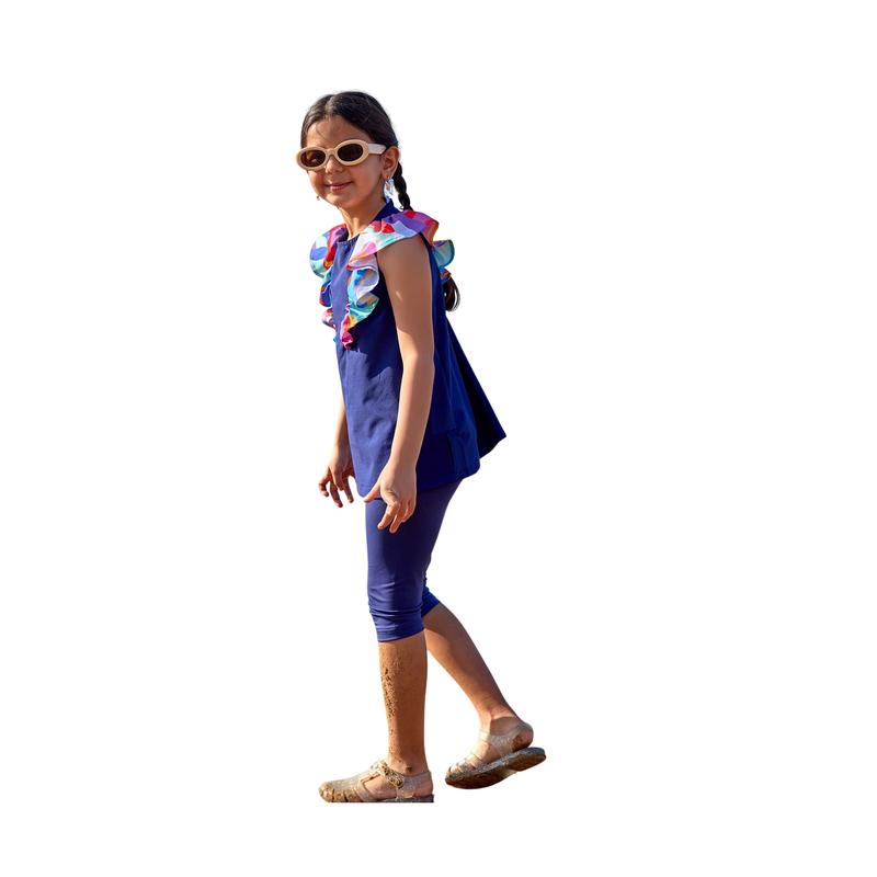 Marina Upf50+ Protected Girls Swimsuit C2502