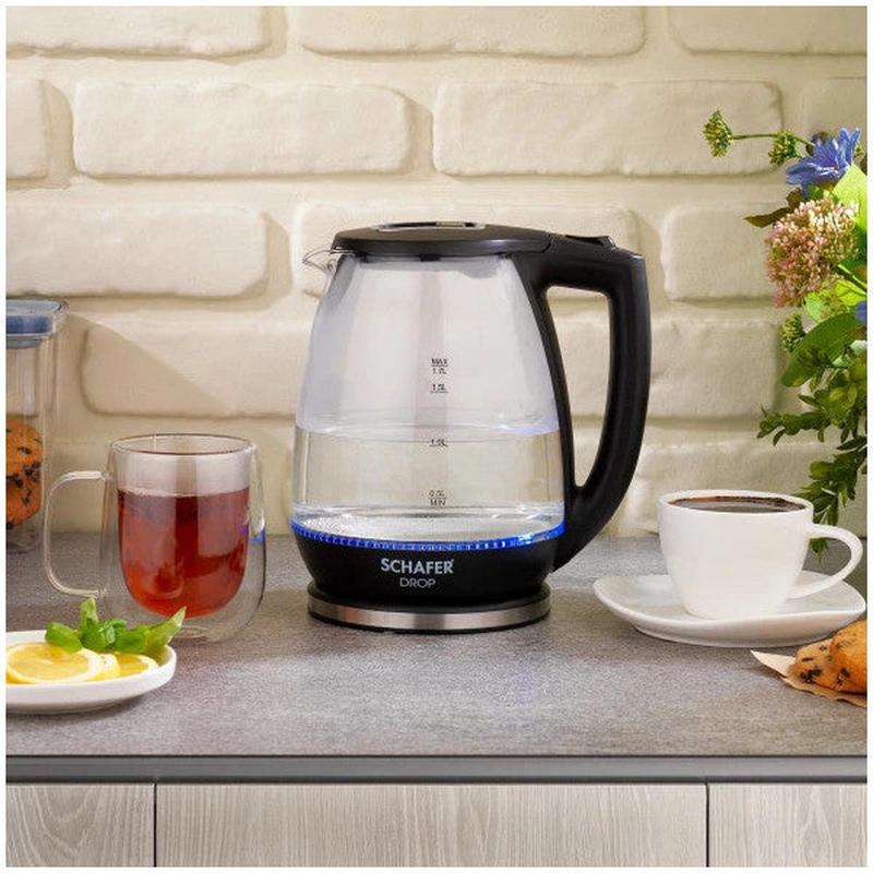 Schafer Drop Electric Kettle-Black