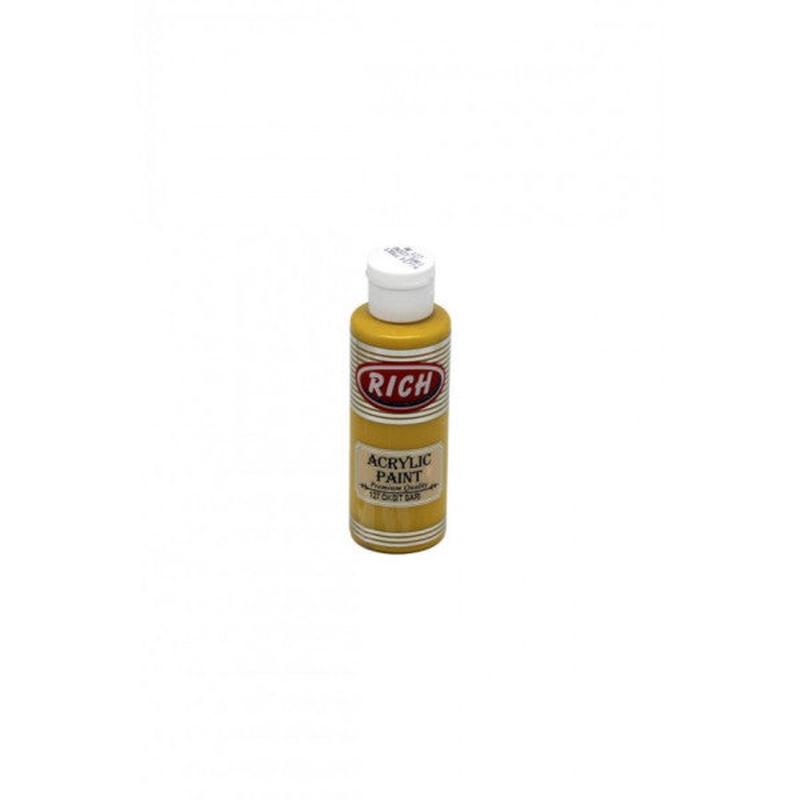 Rich Acrylic Paint 120 Cc Oxide Yellow 120-127