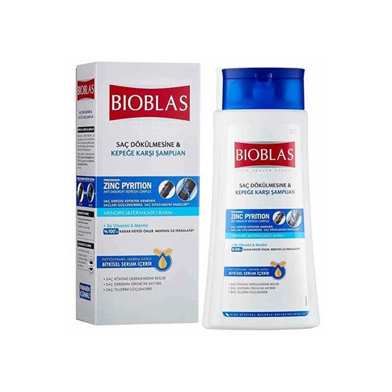 Bioblas Anti-Hair Loss Shampoo 360 Ml Anti-Dandruff 3 Pcs