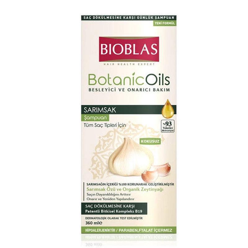 Bioblas Garlic Shampoo 360 Ml 2 Pieces