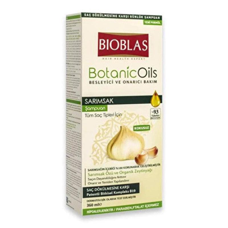 Bioblas Botanic Oils Garlic Anti-Hair Loss Shampoo 360 Ml
