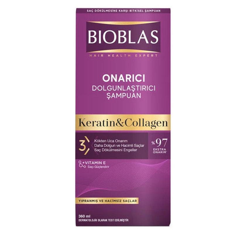 Bioblas Keratin Collagen Shampoo 360 Ml