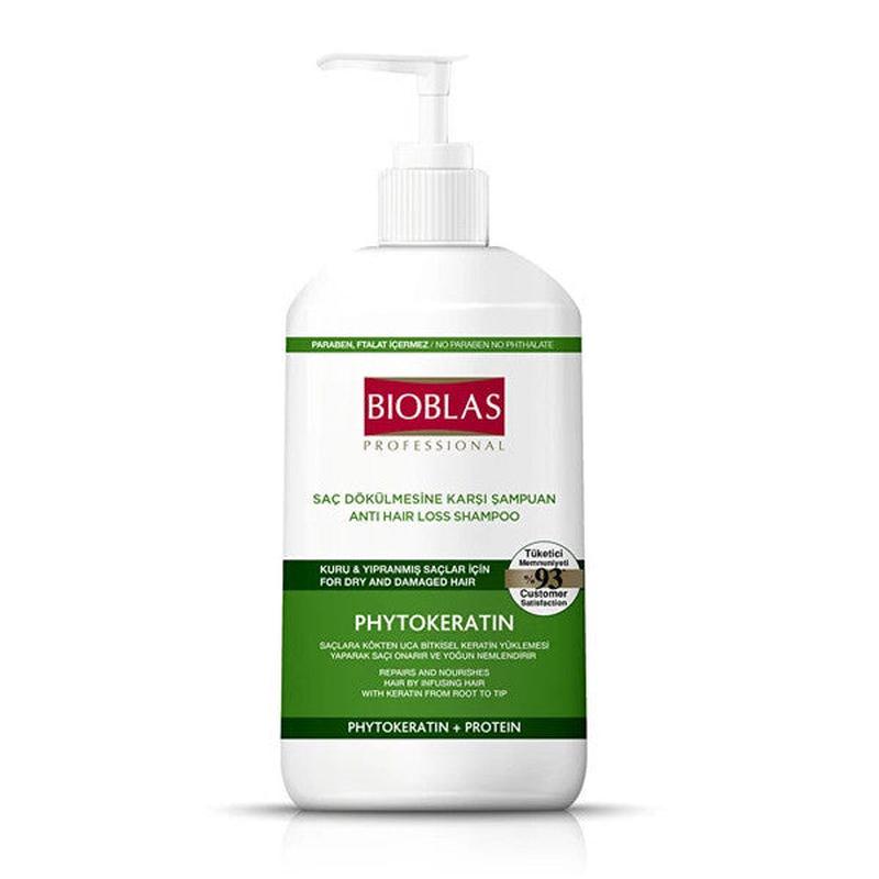 Bioblas Shampoo 1000 Ml Anti-Hair Loss Phytokeratin 3 Pcs