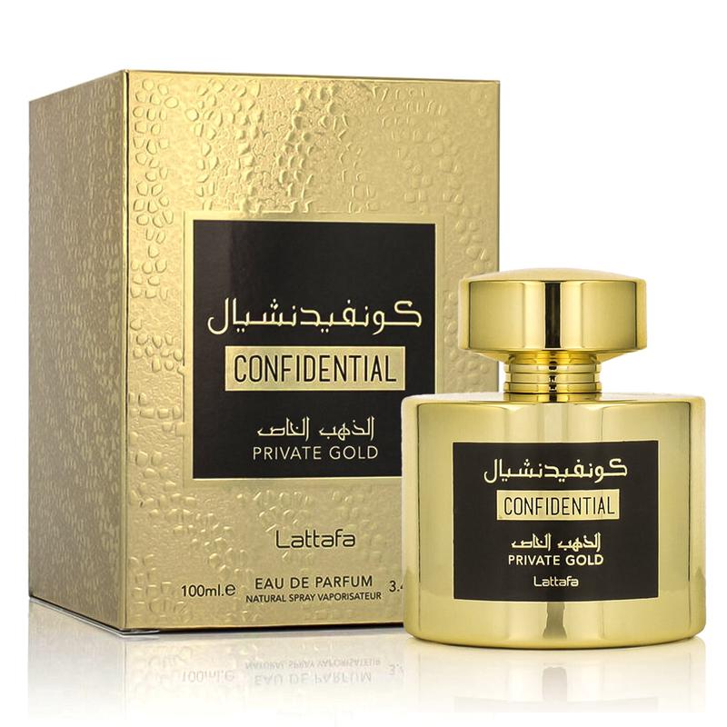 Lattafa Confidential Private Gold Eau De Parfum 100 ml (unisex)