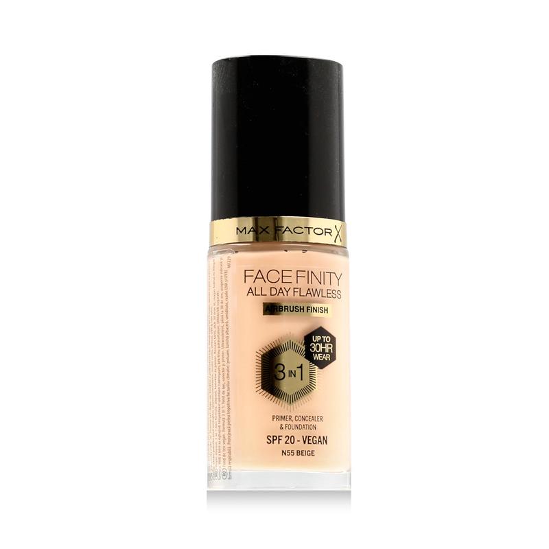 Max Factor Facefinity All Day Flawless 3in1 Airbrush Finish SPF 20 (N55 Beige) 30 ml