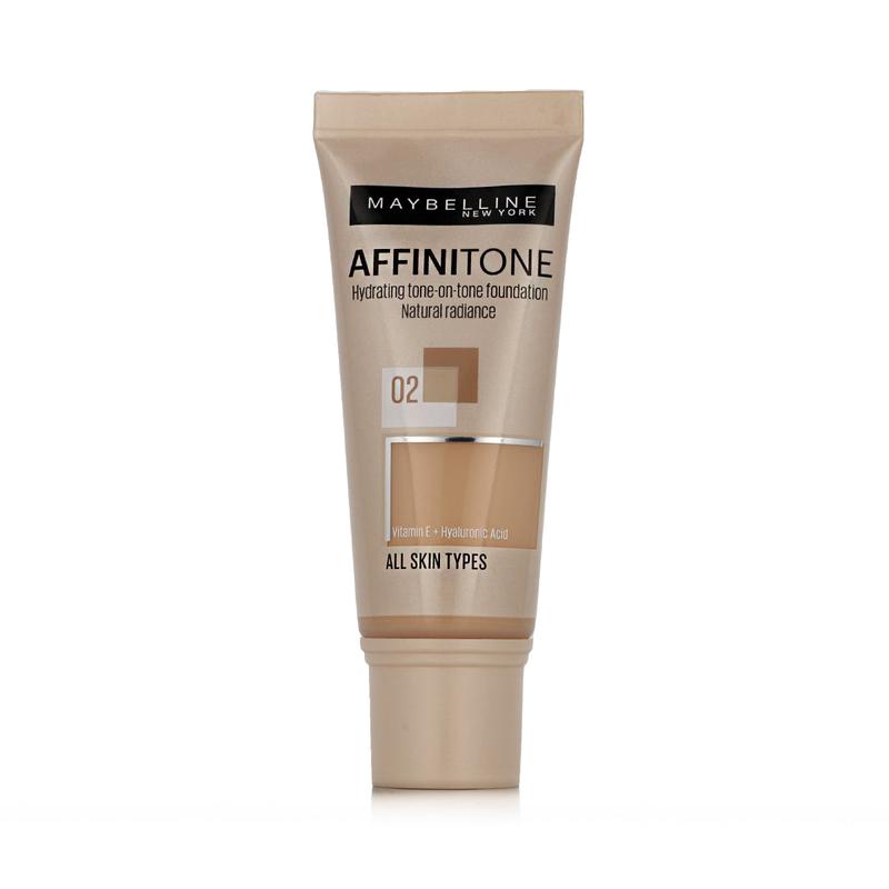 Maybelline Affinitone Unifying Foundation Cream (02 Light Porcelain) 30 ml