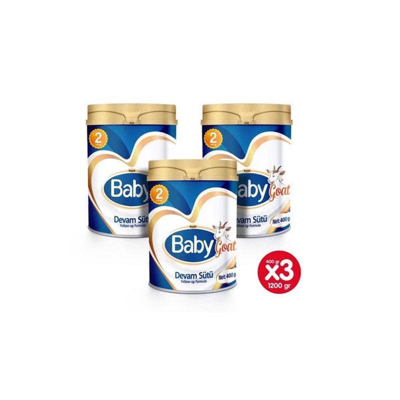 Baby Goat 2 Goat Milk Food 400Gr 3 Pieces