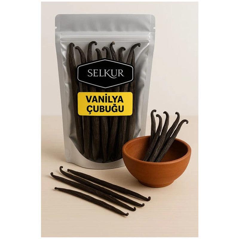 Vanilla Beans 2 Pieces (Vacuum Packed)
