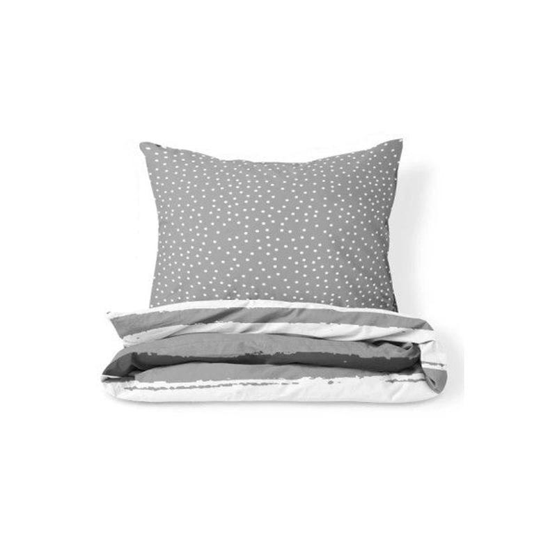 Borgo Grey Double Duvet Cover Set