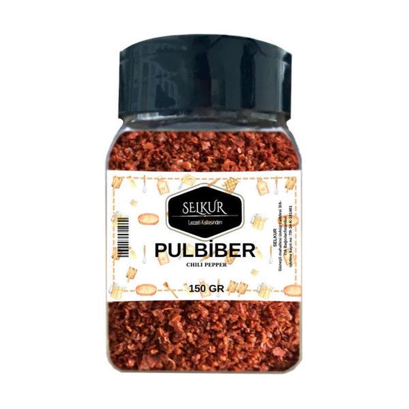 Red Pepper Flakes 150Gr -Kahramanmara Silk Red Pepper Flakes-