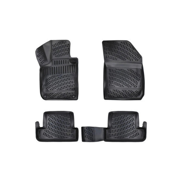 Peugeot 308 2014-2021 3D Pool Mat And Luggage Pool Black