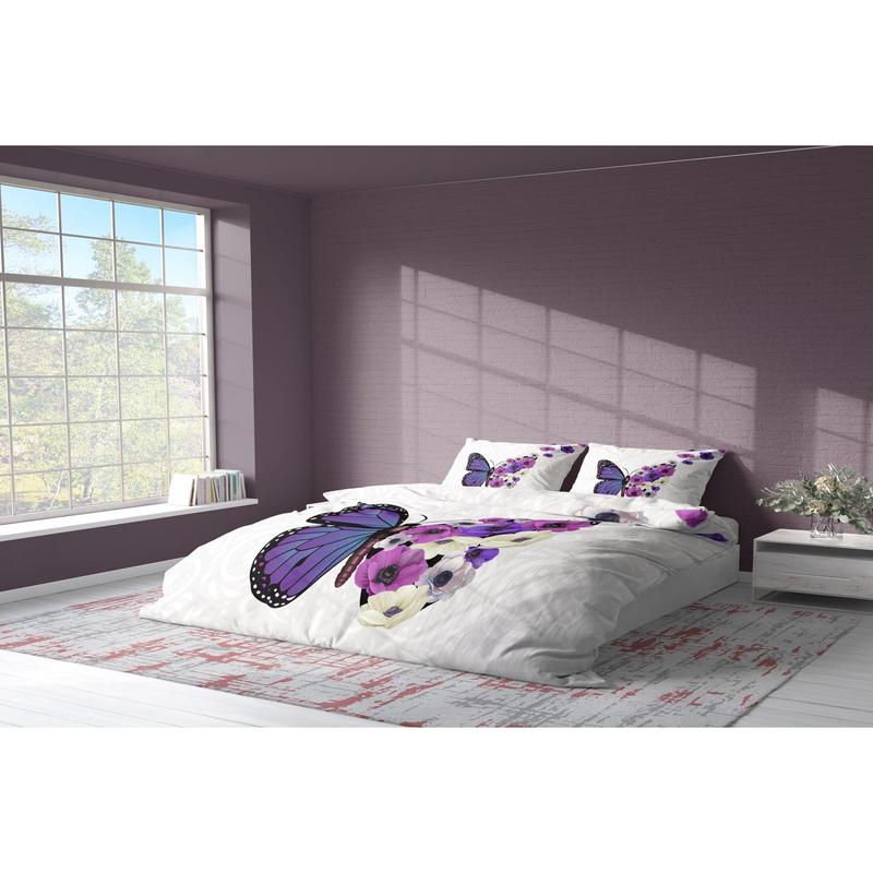 Printed Double Duvet Cover Set | Duvet Cover and 2 Pcs Pillowcases with Sheet | Bedding Set, Bedroom Decor