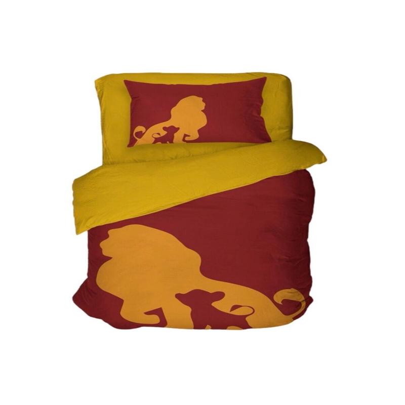 The Lion King 3D Digital Print Single Duvet Cover Set | Duvet Cover And 1 Pillowcase