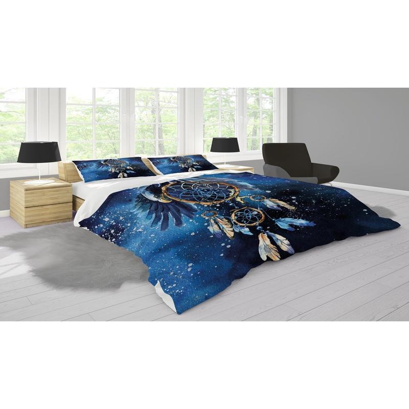 Ethnic 3D Digital Printing Double Duvet Cover Set | Duvet Cover And 2 Pcs Pillowcases | Bedding Set, Bedroom Decor