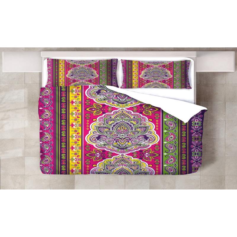 Mandala 3D Digital Printing Double Duvet Cover Set | Duvet Cover And 2 Pcs Pillowcases | Bedding Set, Bedroom Decor