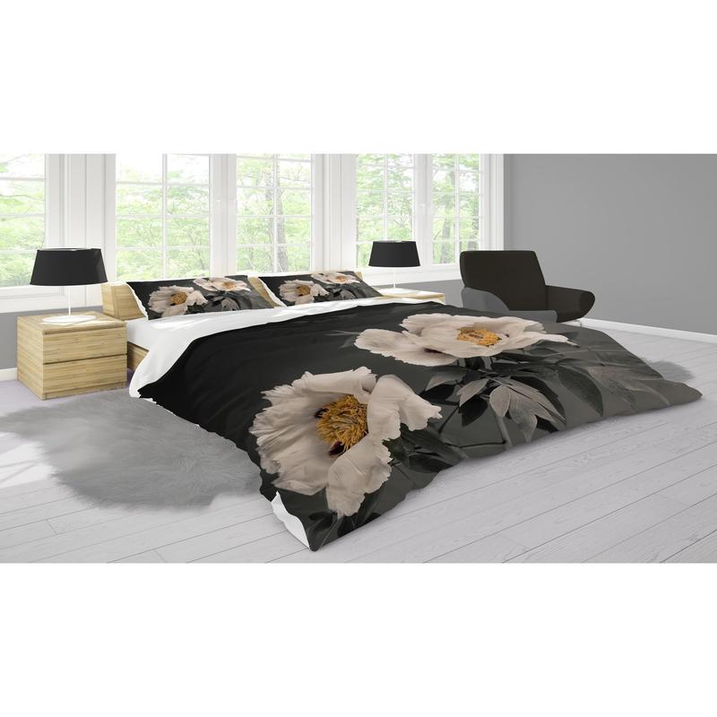 Rose 3D Digital Printing Double Duvet Cover Set | Duvet Cover And 2 Pillowcases