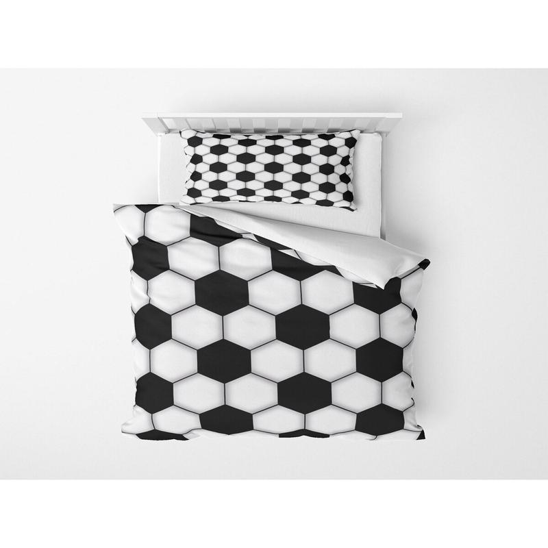 3D Digital Print Micro Satin Single Duvet Cover Set Black And White Patterned | Bedding Set, Bedroom Decor