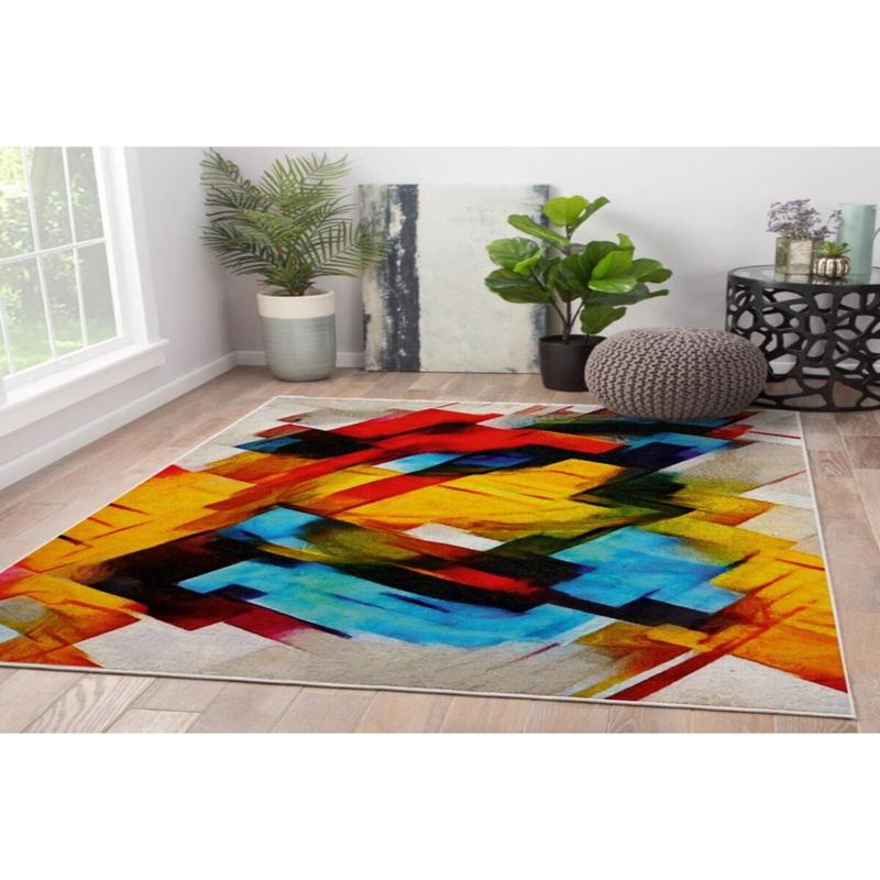 Color Cycle Digital Printed Carpet