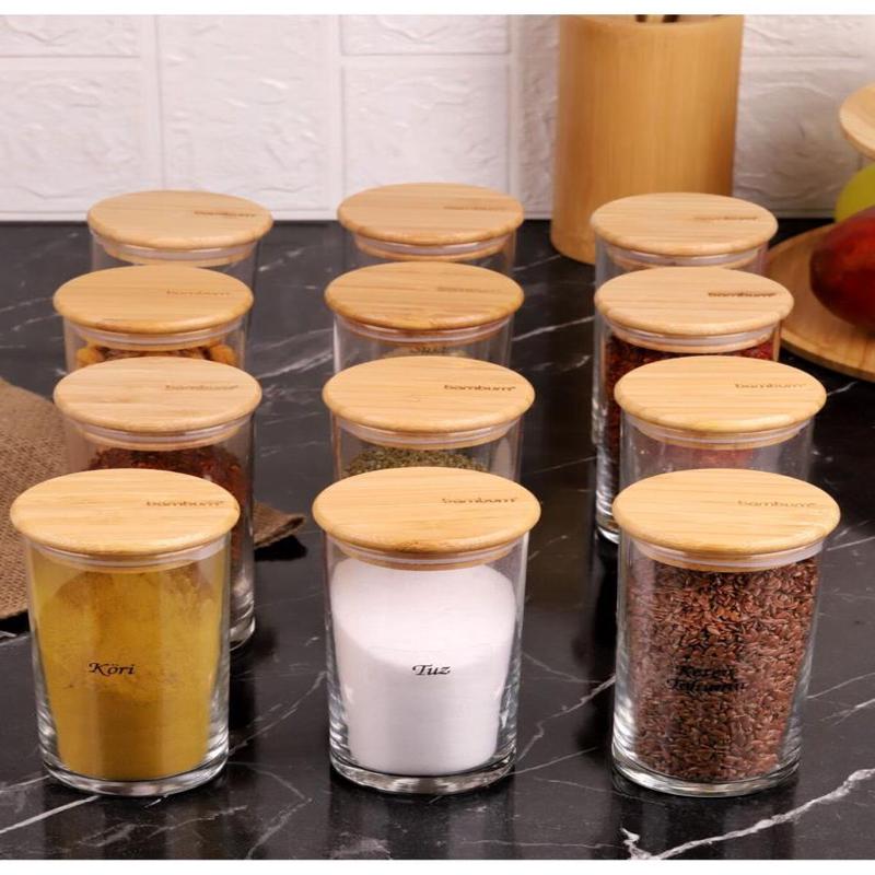 Bambum Original Zolla Prestige 12 Piece Spice Jar