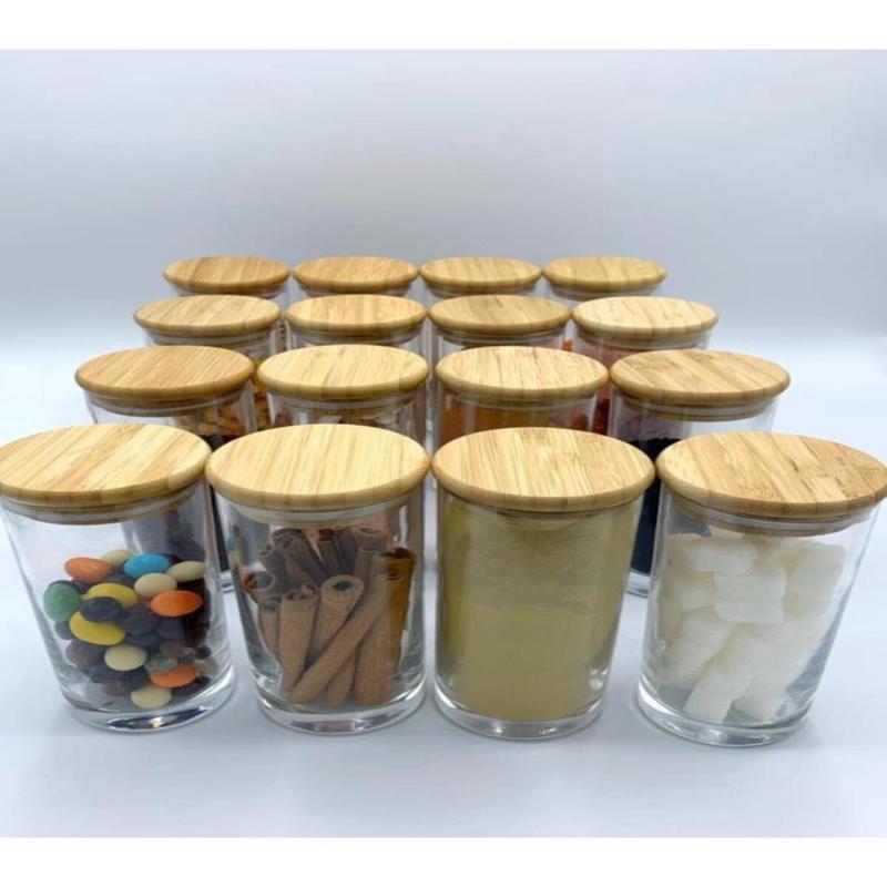 Bambum Zolla 16 Piece Glass Spice Jar
