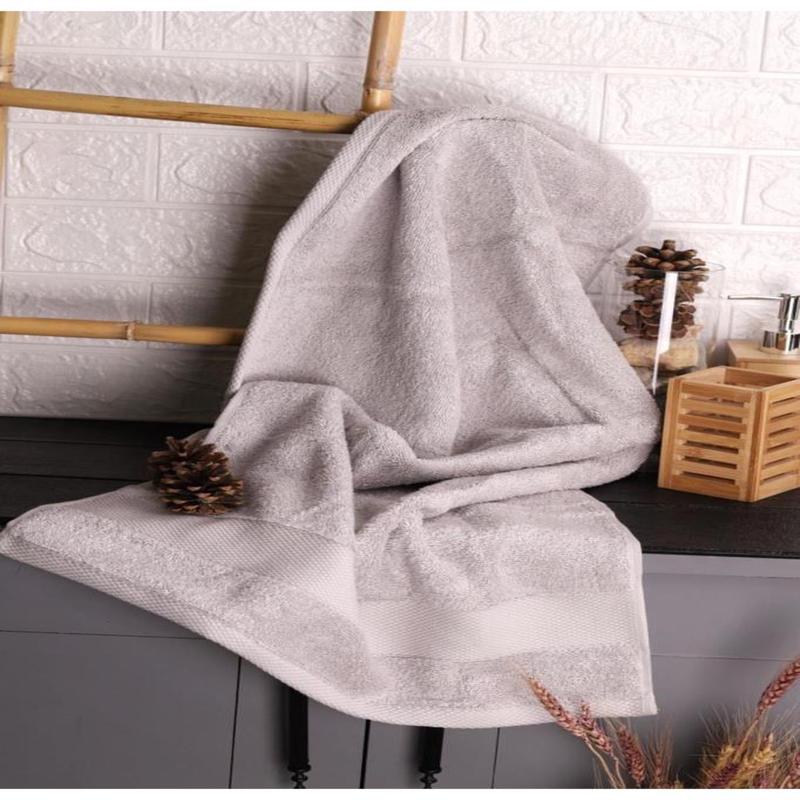 Cindy - Microcotton Face Towel Gray 50X90Cm