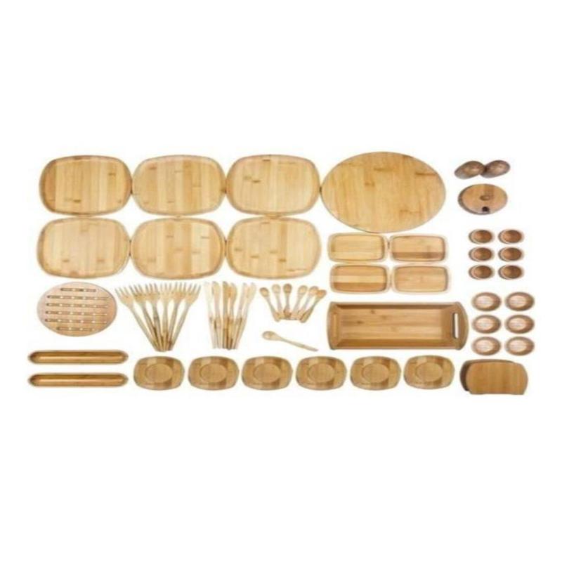 Bambum Ikon Fix - 57 Piece Breakfast Set