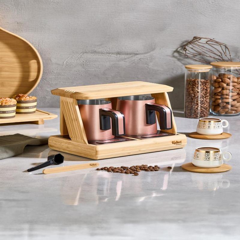 Bambum Kallavi - Turkish Coffee Machine Bronze Double